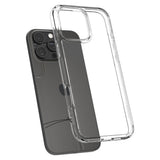 Husa pentru iPhone 16 Pro, Spigen Ultra Hybrid (ACS08121), transparenta