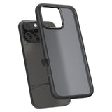 Husa pentru iPhone 16 Pro, Spigen Ultra Hybrid (ACS08124), negru
