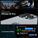 Husa pentru iPhone 16 Pro, Spigen Ultra Hybrid (ACS08124), negru