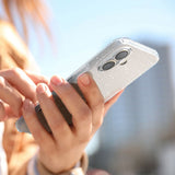 Husa pentru iPhone 16, Spigen Liquid Crystal Glitter (ACS08192), transparenta