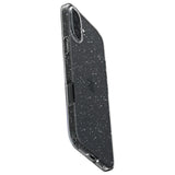 Husa pentru iPhone 16, Spigen Liquid Crystal Glitter (ACS08192), transparenta