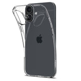 Husa pentru iPhone 16, Spigen Liquid Crystal (ACS08190), transparenta