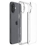 Husa pentru iPhone 16 Plus, Spigen Ultra Hybrid (ACS08069), transparenta