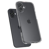 Husa pentru iPhone 16 Plus, Spigen Ultra Hybrid (ACS08069), transparenta
