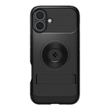 Husa pentru iPhone 16, Spigen Slim Armor MagSafe (ACS08227), negru