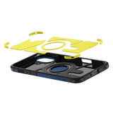 Husa pentru iPhone 16, Spigen Tough Armor MagSafe (ACS08217), bleu