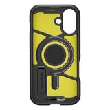 Husa pentru iPhone 16 Plus, Spigen Tough Armor MagSafe (ACS08085), negru