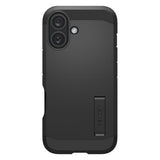 Husa pentru iPhone 16 Plus, Spigen Tough Armor MagSafe (ACS08085), negru
