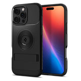 Husa pentru iPhone 16 Pro Max, Spigen Slim Armor MagSafe (ACS08034), negru