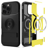 Husa pentru iPhone 16 Pro Max, Spigen Slim Armor MagSafe (ACS08034), negru