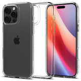 Husa pentru iPhone 16 Pro Max, Spigen Ultra Hybrid (ACS07992), transparenta