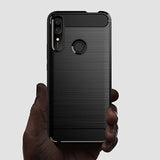 Husa pentru Huawei P Smart Z, Techsuit Carbon Silicone, negru