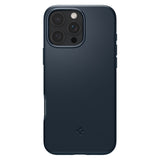 Husa pentru iPhone 16 Pro Max, Spigen Thin Fit MagSafe (ACS07980), albastru inchis