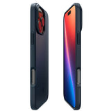 Husa pentru iPhone 16 Pro Max, Spigen Thin Fit MagSafe (ACS07980), albastru inchis