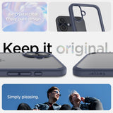 Husa pentru iPhone 16, Spigen Ultra Hybrid (ACS08202), bleumarin