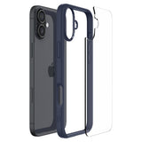 Husa pentru iPhone 16, Spigen Ultra Hybrid (ACS08202), bleumarin