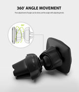 Suport auto Ringke , Power Indicator Design pentru Grila ventilatie, negru
