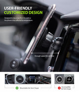 Suport auto Ringke , Power Indicator Design pentru Grila ventilatie, negru