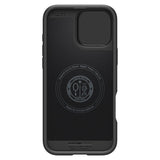 Husa pentru iPhone 16 Pro Max, Spigen Optik Armor MagSafe (ACS08015), negru