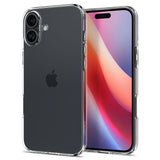 Husa pentru iPhone 16 Plus, Spigen Liquid Crystal (ACS08064), transparenta