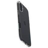 Husa pentru iPhone 16 Plus, Spigen Liquid Crystal (ACS08064), transparenta