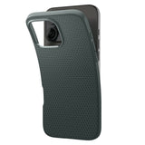 Husa pentru iPhone 16 Pro, Spigen Liquid Air (ACS08119), verde