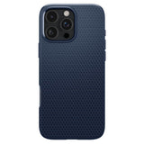Husa pentru iPhone 16 Pro Max, Spigen Liquid Air (ACS07989), bleumarin