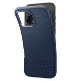 Husa pentru iPhone 16 Pro Max, Spigen Liquid Air (ACS07989), bleumarin