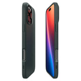 Husa pentru iPhone 16 Pro Max, Spigen Liquid Air (ACS07990), verde