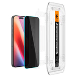 Folie de protectie pentru iPhone 16 Pro Max, Spigen (2 pack) Glas.tR EZ-FIT (AGL07908)