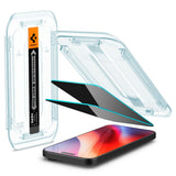 Folie de protectie pentru iPhone 16 Pro Max, Spigen (2 pack) Glas.tR EZ-FIT (AGL07908)