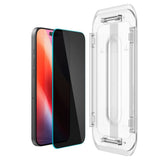 Folie de protectie pentru iPhone 16 Pro, Spigen (2 pack) Glas.tR EZ-FIT (AGL07929)