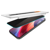 Folie de protectie pentru iPhone 16 Pro, Spigen (2 pack) Glas.tR EZ-FIT (AGL07929)