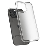 Husa pentru iPhone 16 Pro Max, Spigen Ultra Hybrid (ACS07993), transparenta;mata