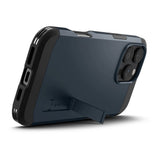 Husa pentru iPhone 16 Pro, Spigen Tough Armor MagSafe (ACS08147), albastru
