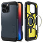 Husa pentru iPhone 16 Pro, Spigen Tough Armor MagSafe (ACS08147), albastru
