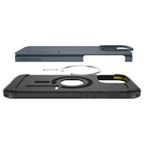 Husa pentru iPhone 16 Pro, Spigen Tough Armor MagSafe (ACS08147), albastru