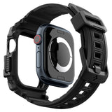 Curea pentru Apple Watch 10 42mm, Spigen Rugged Armor Pro (ACS08591), negru
