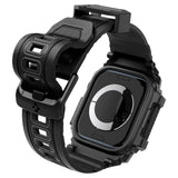 Curea pentru Apple Watch 10 42mm, Spigen Rugged Armor Pro (ACS08591), negru