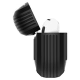Husa casti pentru AirPods 4, Spigen, Rugged Armor Acs08642 Matte, negru