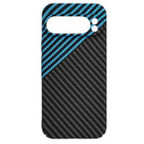 Husa pentru Google Pixel 9 Pro, Techsuit Carbonite FiberShell, bleu