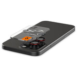 Folie de protectie pentru iPhone 14 Pro, Spigen (2 pack) Optik.tR EZ Fit Pro Camera Glass (AGL05217)