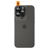 Folie de protectie pentru iPhone 14 Pro, Spigen (2 pack) Optik.tR EZ Fit Pro Camera Glass (AGL05217)