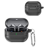 Husa pentru pentru Samsung Galaxy Buds 3 / 3 Pro / 3 FE, Techsuit, negru