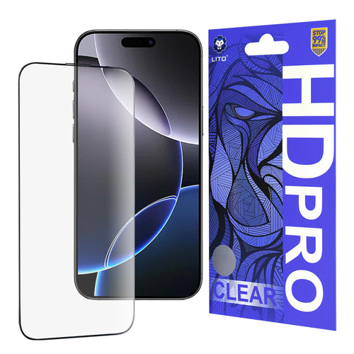 Folie de protectie pentru iPhone 16 Pro Max, Lito HD Pro Clear