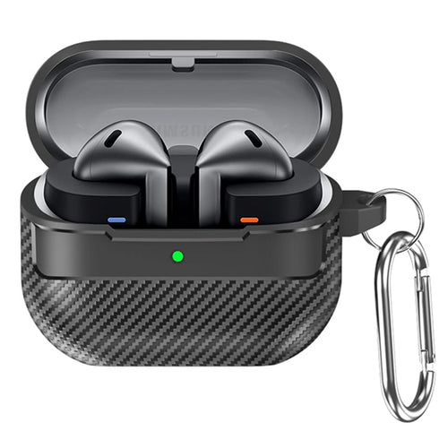 Husa pentru pentru Samsung Galaxy Buds 3 / 3 Pro / 3 FE, Techsuit, negru