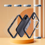Husa pentru iPhone 16, ShellBox Waterproof IP68 Case, negru