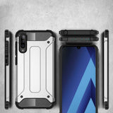 Husa pentru Samsung Galaxy A70, Techsuit Hybrid Armor, negru