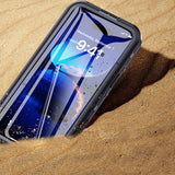 Husa pentru iPhone 16 Pro Max, ShellBox Waterproof IP68 Case, negru