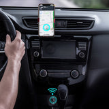 Adaptor Baseus Wireless Audio Receiver BA01 (CABA01-01), Jack 3.5mm to Car Auxiliary, USB, Bluetooth 5.0, Zinc Alloy